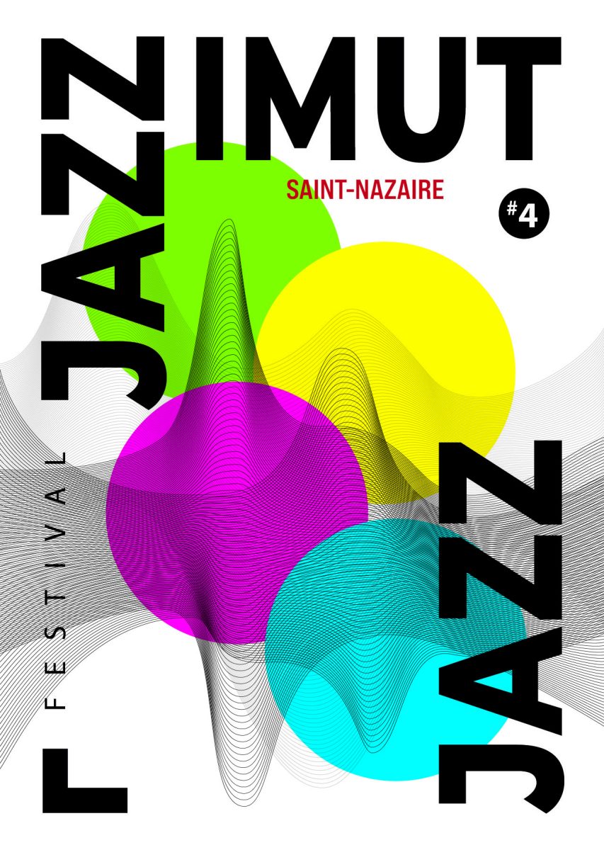 Les visuels de la 4e édition du Jazzimut Festival sont signés de l'agence design Les Beaux Jours.